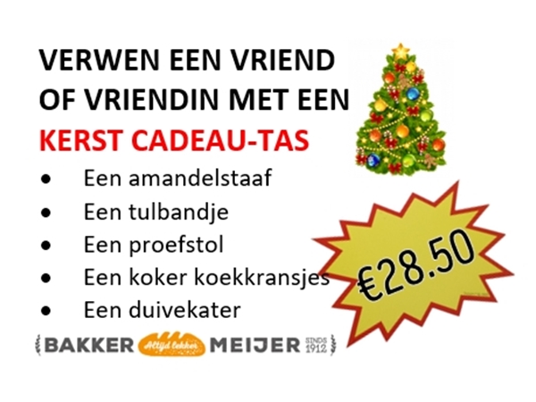 Kerst-Cadeautas